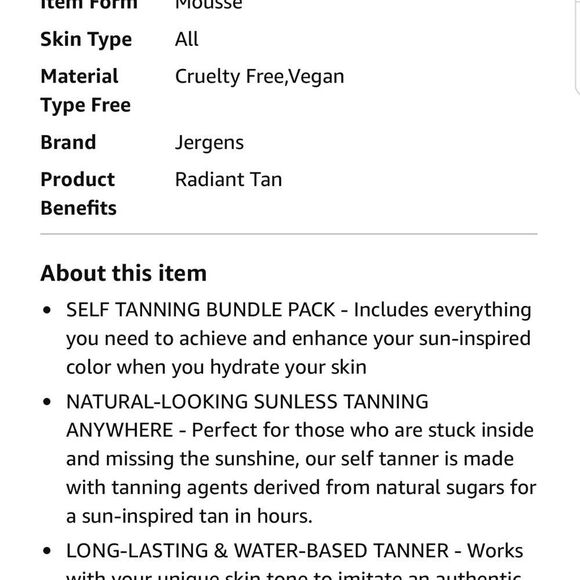 SOL By Jergens Sunless Water Mousse Self-Tanning Kit - Picture 9 of 10